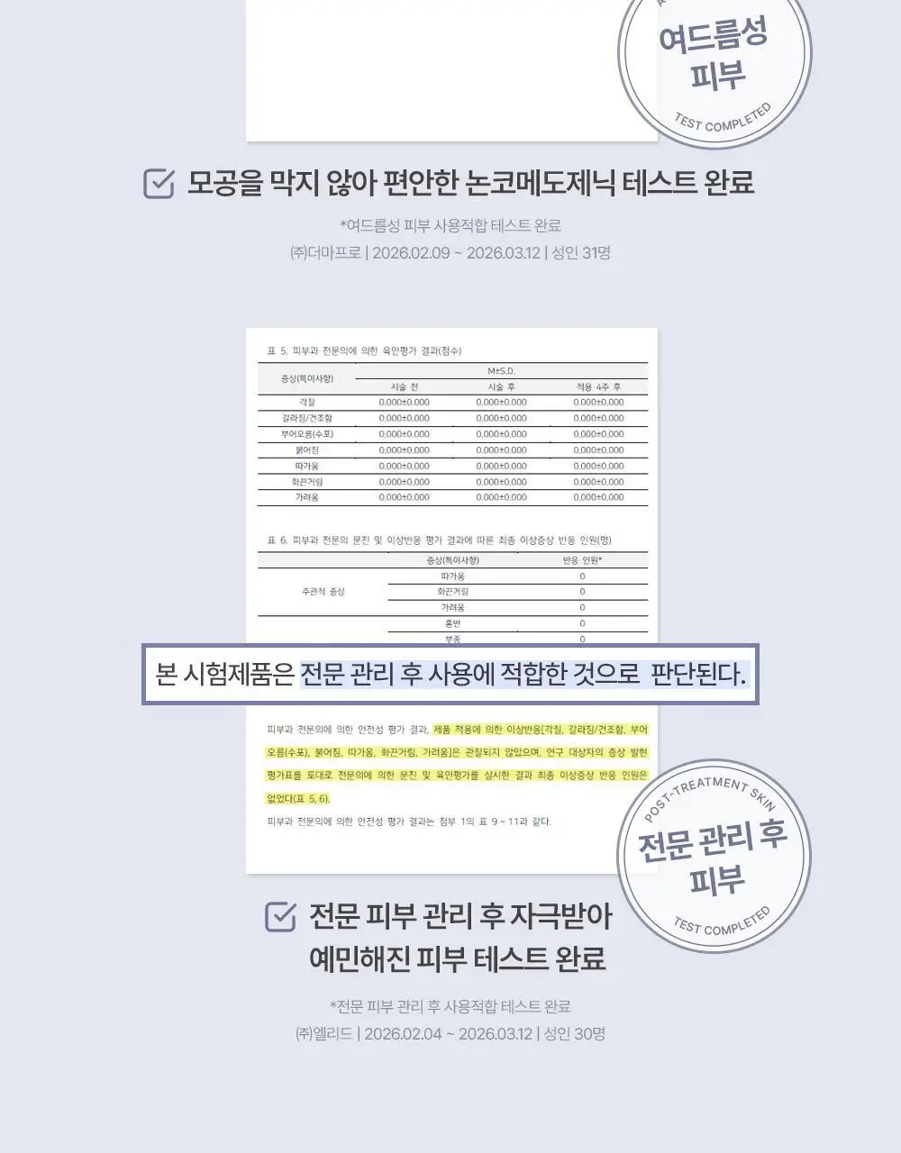 [에스트라 공동개발/5월 올영픽] 에스쁘아 더마커버 블레미쉬 밤 40g 2colors (+에스트라 클렌징폼) 상세페이지 14